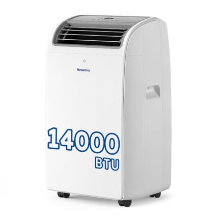 Newentor Mobile Klimaanlage 14000 BTU mit Abluftschlauch, bis 50 m²
