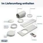 De’Longhi Pinguino PAC EX93 Mobiles Klimagerät, bis 85 m³, leise – Bild 7