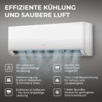 Kältebringer A+++ R290 Split Klimaanlage 12000 BTU, 3,7 kW, bis 60 m² – Bild 5