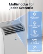 Newentor Mobile Klimaanlage 14000 BTU mit Abluftschlauch, bis 50 m² – Bild 7