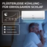 Kältebringer Split Klimaanlage 9000 BTU, 2,6 kW, WiFi/App, bis 45 m² – Bild 6