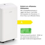 Bosch Cool 2000 Mobiles Klimagerät 3-in-1, 2,6 kW, bis 35 m² – Bild 5