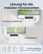 Newentor Mobile Klimaanlage 14000 BTU mit Abluftschlauch, bis 50 m² – Bild 8