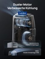 DREO 7500 BTU Mobiles Klimagerät 3-in-1, App & Fernbedienung – Bild 3