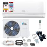 Kältebringer Split Klimaanlage 9000 BTU, 2,6 kW, WiFi/App, bis 45 m²
