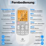 KESSER Split Klimaanlage 9000 BTU, WiFi/App, Kühlen A++ & Heizen A+ – Bild 8
