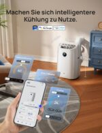 DREO Tragbare Klimaanlage 10000 BTU, App, Timer & Fernbedienung – Bild 9