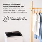 Bosch Cool 4000 Mobiles Klimagerät 3-in-1, 2,6 kW, bis 35 m² – Bild 9