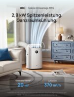 DREO Tragbare Klimaanlage 10000 BTU, App, Timer & Fernbedienung – Bild 2