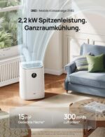 DREO 7500 BTU Mobiles Klimagerät 3-in-1, App & Fernbedienung – Bild 2