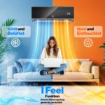Kältebringer Split Klimaanlage 9000 BTU, 2,6 kW, WiFi/App, bis 45 m² – Bild 4