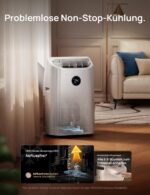 DREO Tragbare Klimaanlage 10000 BTU, App, Timer & Fernbedienung – Bild 4